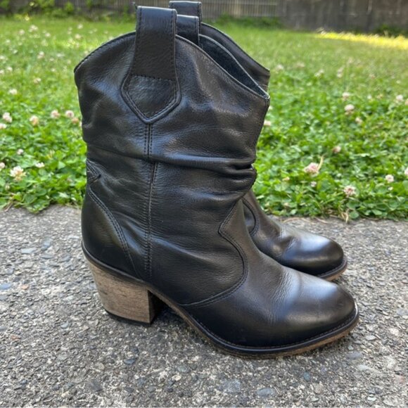 Lavorazione Artigiana Leather Ankle Boots Sz EU 36/ US 6 - Picture 4 of 10